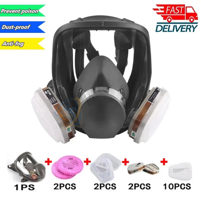 Anti-Fog-6800-Full-Face-Respirator-Gas-Mask-Industrial-Painting-Spraying-Respirator-Safety-Work-Filter-Formaldehyde